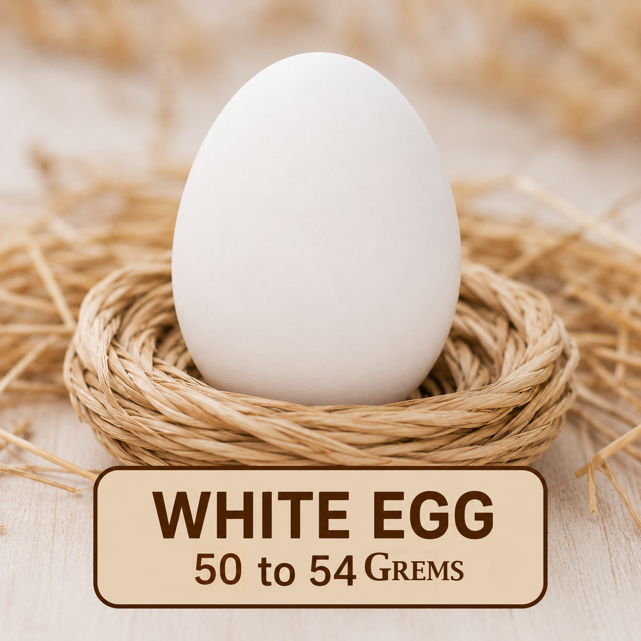 White Eggs 50-54g